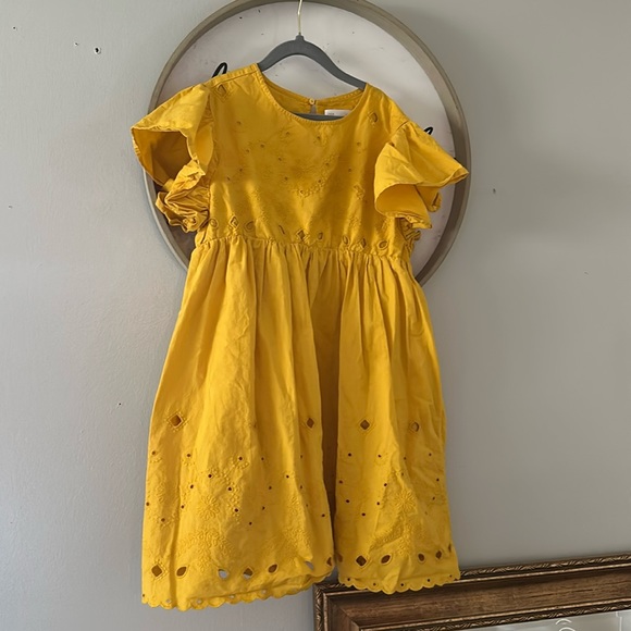 Zara Kids Yellow Dress - Picture 1 of 5